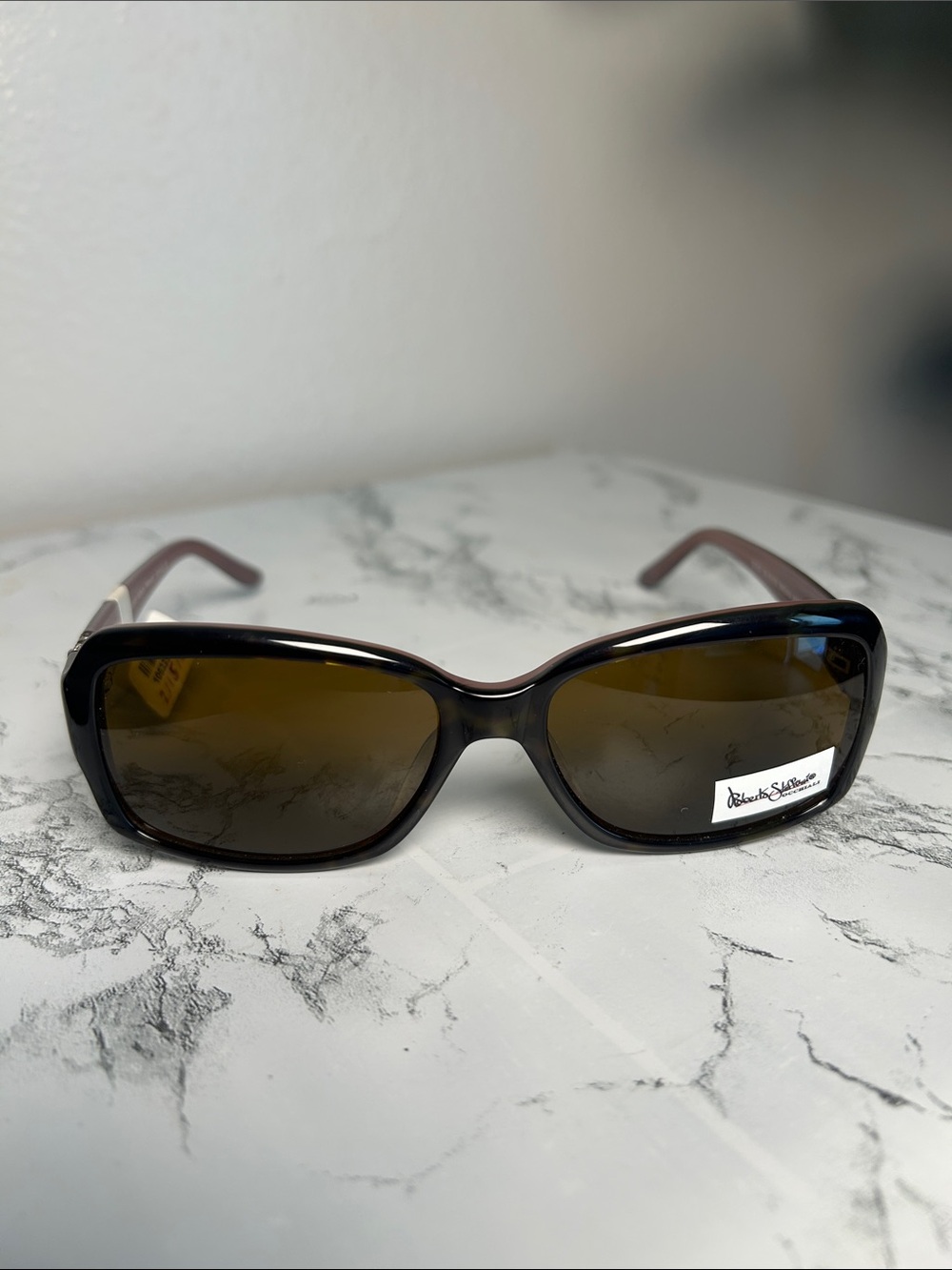 Roberto Steffani woman’s brown and purple sunglasses